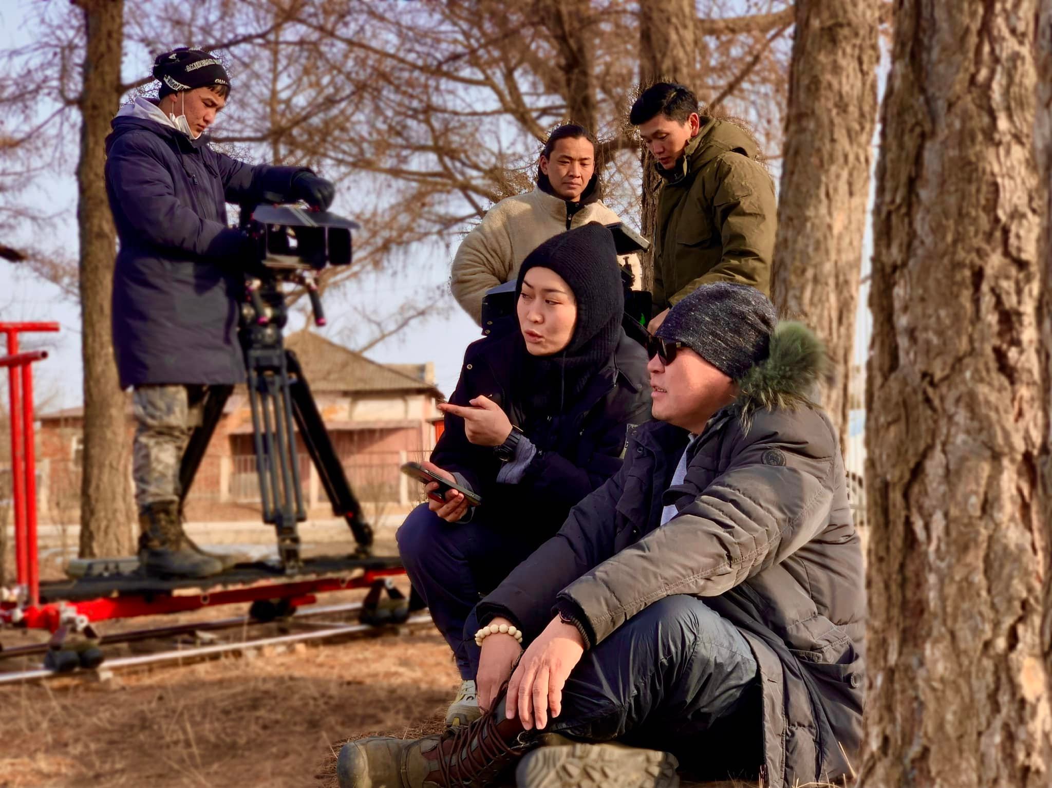Behind the scenes